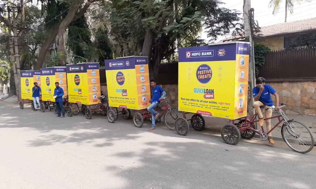 Tricycle Bangalore Advertising Rates